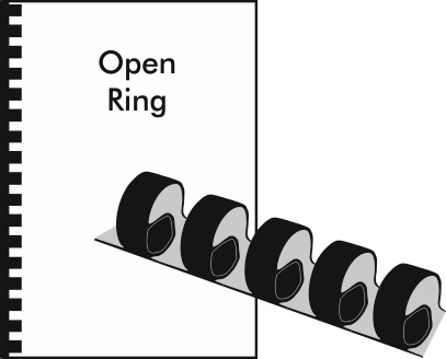PVC-Spiralbindung